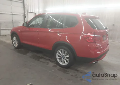 2016 BMW X3 xDrive28I from USA, damaged, VIN 5UXWX9C53G0D69321